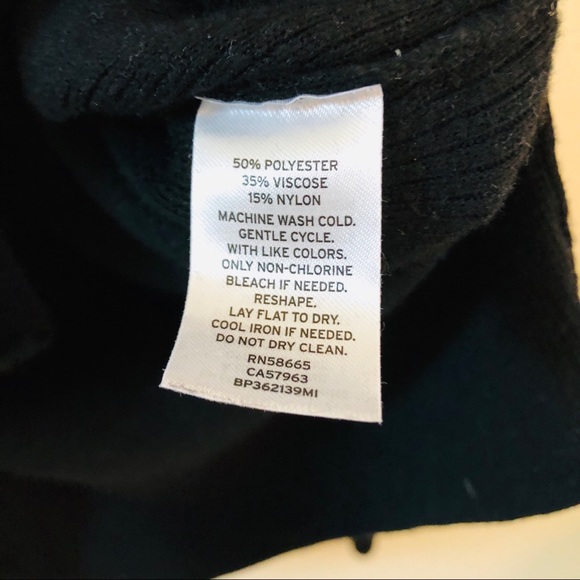 BP Black V neck Pullover Sweater Size Small - Picture 4 of 7